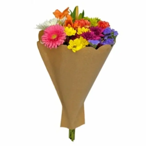 Bolsa Bouquet Victoria (Kraft) 50x44x12 cm